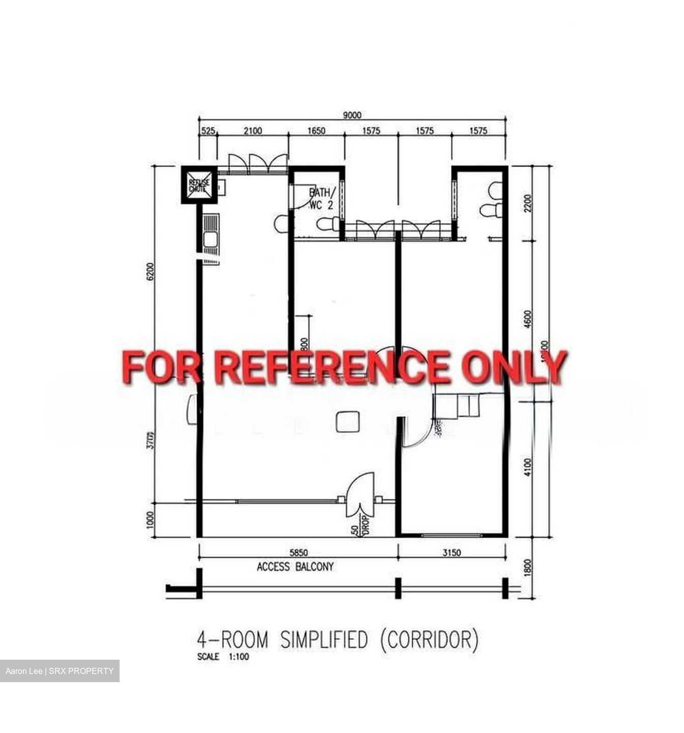Blk 713 Chong Pang Green (Yishun), HDB 4 Rooms #537603571